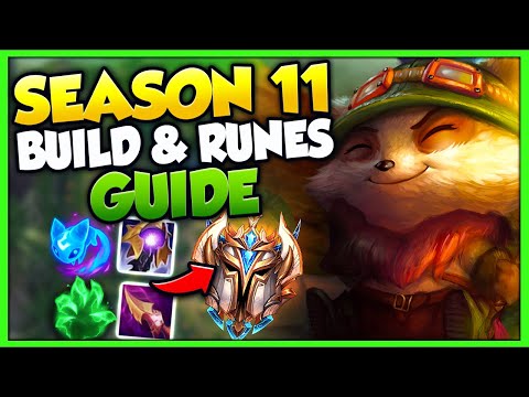 The Best Builds & Rune Guide Improve Your Elo | Challenger Teemo | 11.3 Update- League of Legends