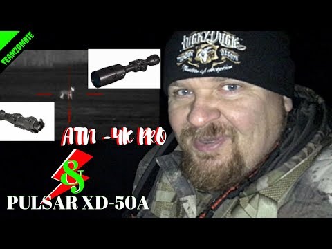 Atn 4k pro,pulsar xp 50a, and predator tactics coyote hunt