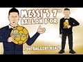 🏆Messi wins his 7th Ballon d'Or!🏆 (Footballers React)