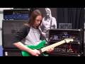 Mark Cameron at 2009 NAMM in Engl booth