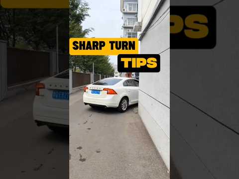 Master Tight Corners Safely #parallelparking #reverseparking #parking