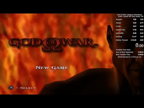 God of War - Speedrun Any% NG Very Hard 1:12:56
