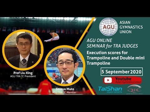 AGU ONLINE SEMINAR - (Execution scores for trampoline and double mini trampoline)