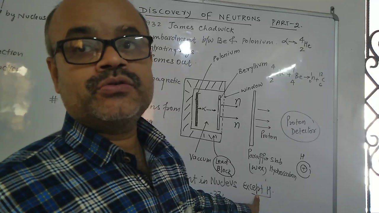 Class12 th physics ch-13 topic discovery of neutron part 2