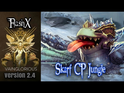 FlashX | Skarf CP Jungle - Vainglory hero gameplay from a pro player