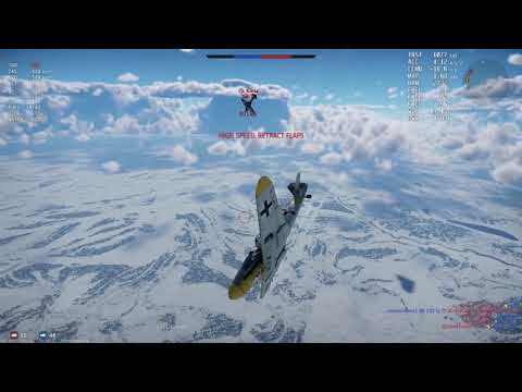 This video is just a single dogfight (109 G6 vs Yak 3P)
