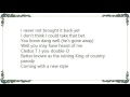 Cledus T. Judd - Man of Constant Borrow Lyrics