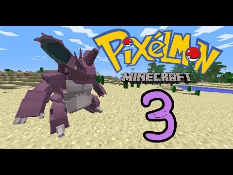 Minecraft: Pixelmon - EP3 - Gym Construction