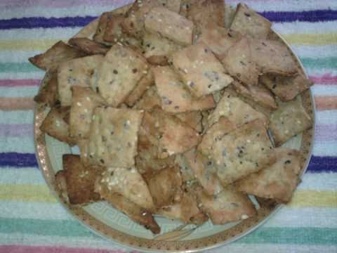 Крекеры  для похудения диетические .Рецепт под видео