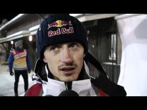 26.11.2010 - Adam Małysz po treningach w Kuusamo