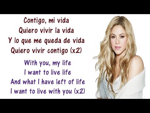Shakira - Suerte (Whenever, Wherever) Lyrics English and Spanish - Translation & Meaning - Letras
