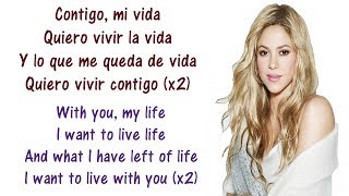 Shakira - Suerte (Whenever, Wherever) Lyrics English and Spanish - Translation &amp; Meaning - Letras