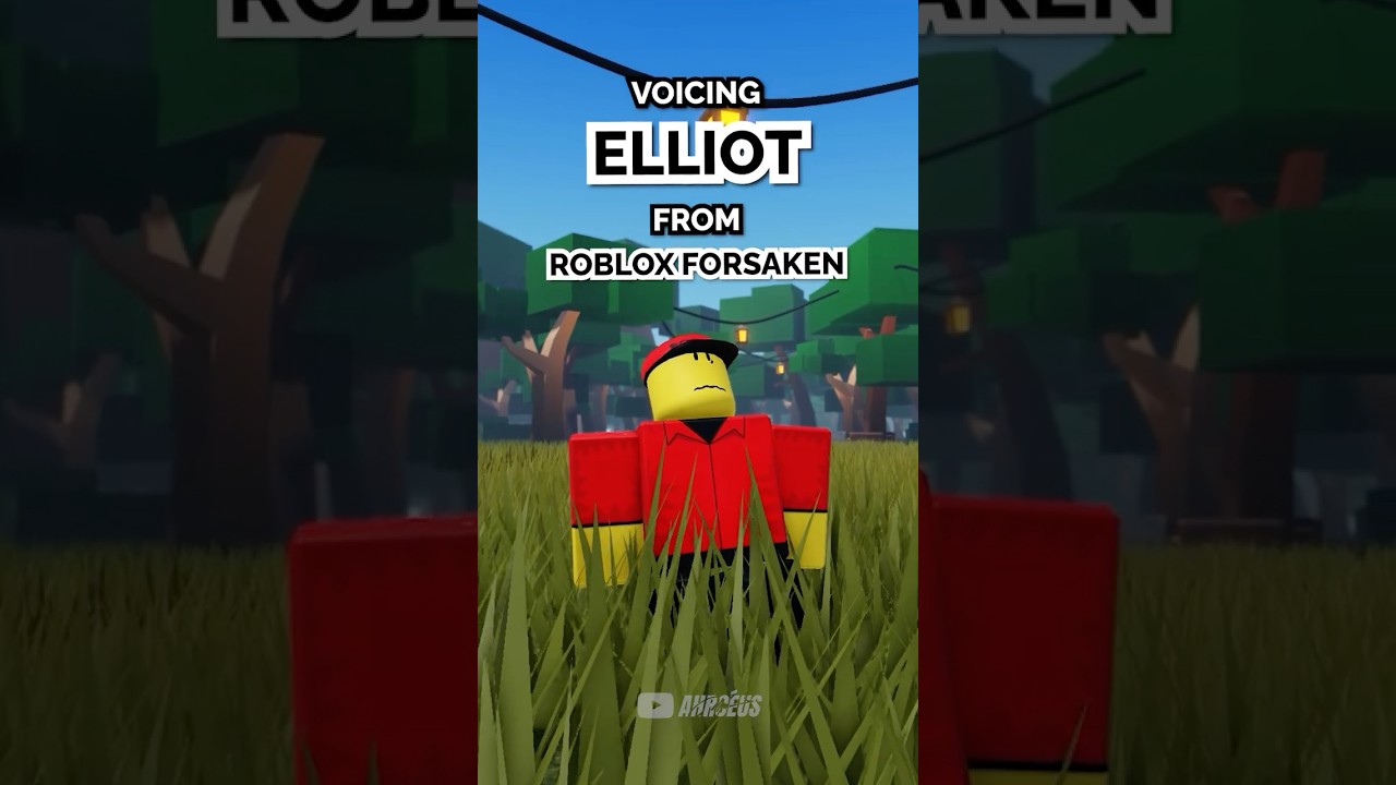 Voicing ELLIOT from Roblox Forsaken 🍕