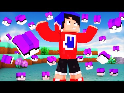 Minecraft:CHUVA DE MASTERBALL (Pixelmon Go) Ep 2 « N1tro »