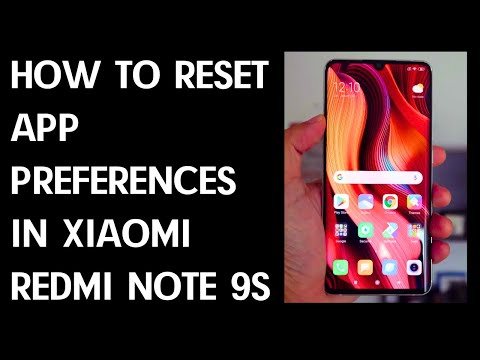 How to Reset App Preferences in Xiaomi Redmi Note 9S