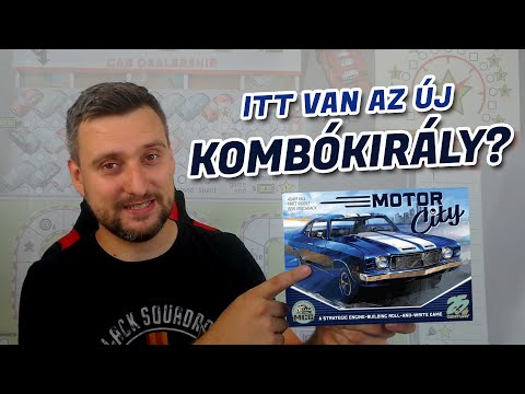 Motor City - Itt az új KOMBÓKIRÁLY? | Társasjáték bemutató - Game-Obscura