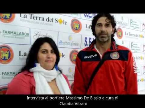 Il Canosa sconfitto dal Cerignola.  Intervista a De Blasio.