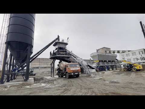 Бетонный завод fabomıx compact-120 | новый проект