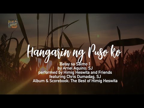 HANGARIN NG PUSO KO | Himig Heswita (Lyric Video)
