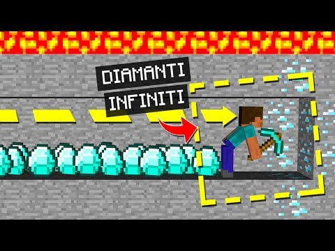 Ha trovato DIAMANTI INFINITI sul MIO SERVER di MINECRAFT!
