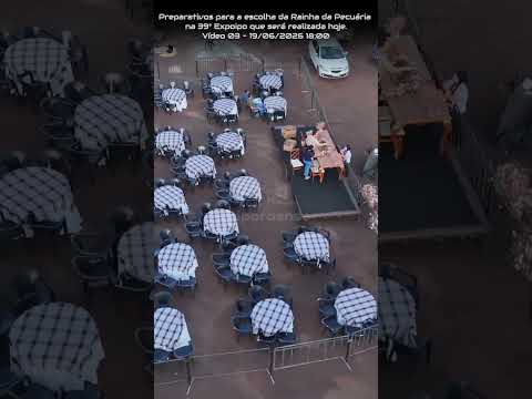 IPORÁ GOIÁS, PROJETO VISÃO AÉREA - 39° EXPOIPO PREPARATIVOS PARA ESCOLHA DA RAINHA DA PECUÁRIA.