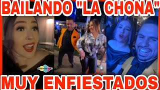 BAILANDO AL RITMO DE LA CHONA, CHIQUIS ,LARRY Y KENIA MUY DIVERTIDOS. NOTICIAS DE LA RED.