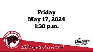 Eighth Grade Promotion Ceremony 3 - Friday, May 17, 2024, at 1:30 p.m.