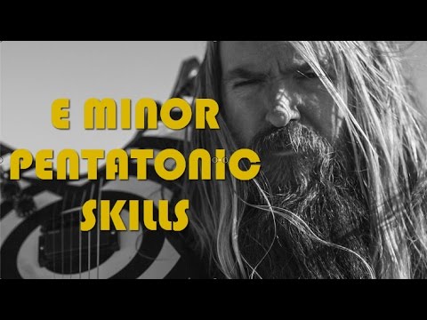 Zakk Wylde - E Minor  Pentatonic Skills 🔝🔝