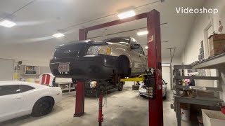 Ford  Explorer Sport Trac Lower Ball Joint Replacement.