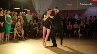 Video thumbnail for Dmitriy Kuznetsov & Olga Nikola, 2-3,  Planetango Milonga «A Bailar!» Watashi, Forever Tango