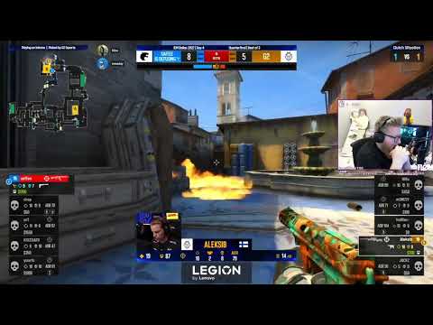 fl0m reacts to Aleksib clutch #csgo #flom #aleksib #niko #g2 #iemdallas #monesy #iem #jackz