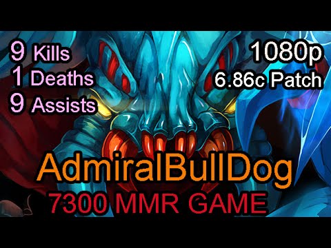 AdmiralBullDog Weaver + Miracle vs RTZ + w33 + EGM + Attacker Pub Ranked Full Game