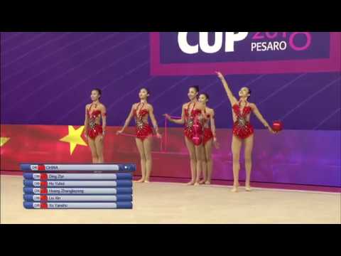 China - 3 Balls 2 Ropes Final - WC Pesaro 2018