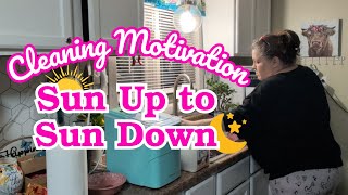 Clean With Me All Day | Sun Up to Sun Down Homemaking Motivation  | Who Joined Our Breakfast Ride?