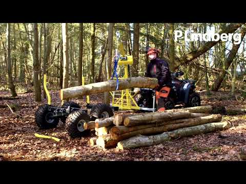 Tømmerhenger for ATV 1200 kg kapasitet, IRON BALTIC