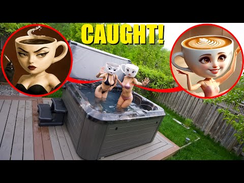 I CAUGHT BALLERINA CAPPUCCINA SISTERS ON A HOT TUB DATE! (ITALIAN BRAINROT)