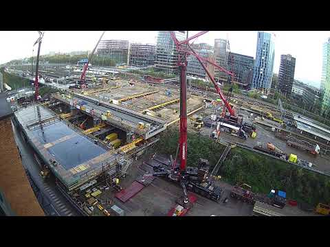 Incredible Timelapse Shows Highway And Rail Tracks In Amsterdam Removed And Then Completely Rebuilt In Three Days