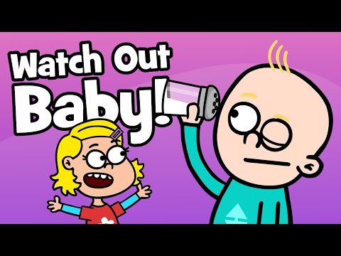 Siblings: Baby Song | Watch out baby - be careful - taking care | Hooray Kids Songs & Nursery Rhymes