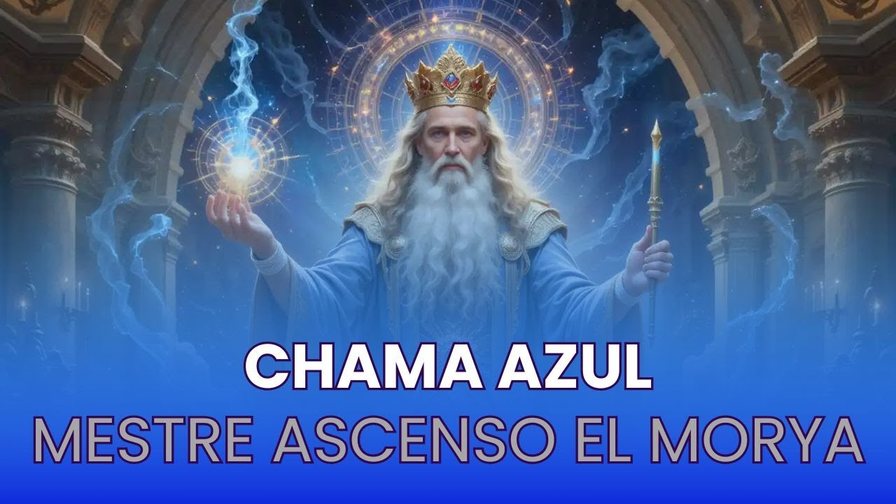 SUA ALMA ESTÁ SENDO FORTALECIDA! RECEBA A FORÇA DA CHAMA AZUL!