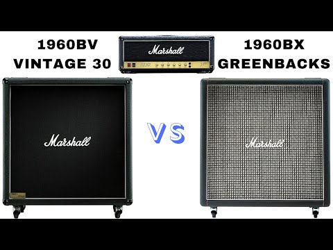 Marshall 1960BV Vintage 280-Watt 4x12" Straight Guitar Speaker Cabinet 2006 image 11