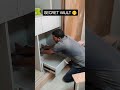 millionaires store cash secret compartment drawer | secret safe | hidden shelf#shorts #secretlocker