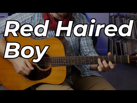 Red Haired Boy // Bluegrass Guitar Lesson
