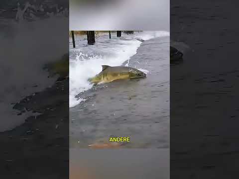 Warum Diese Lachse Eine Straße Überqueren, Ist Unglaublich! 😱🐟