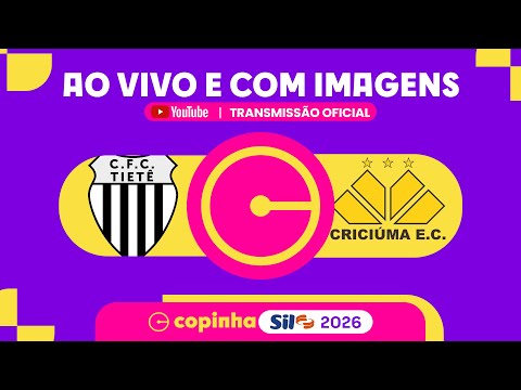 JOGO COMPLETO: COMERCIAL (TIETÊ) X CRICIÚMA (SC) | RODADA 3 | COPINHA SIL 2026