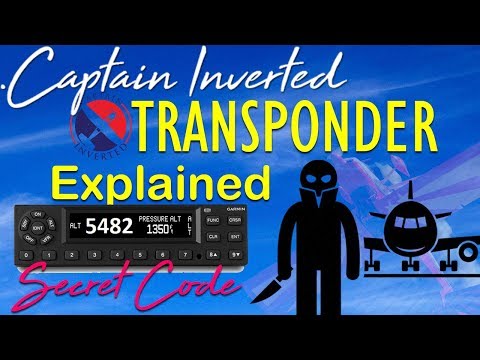 Airplane TRANSPONDER - Secret Hijack code explained