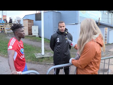 Johnny og Maxwell etter Skeid - Arendal (Playoff) 02.11.2022