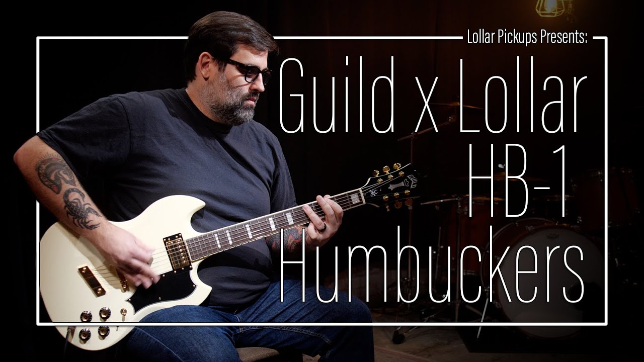 LOLLAR PICKUPS - Guild x Lollar HB-1 Demo - NO TALKING - YouTube