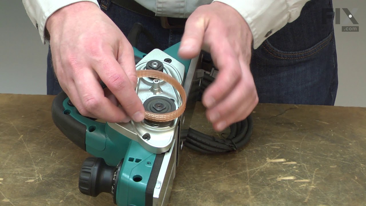 Replacing the Planer Poly V-belt
