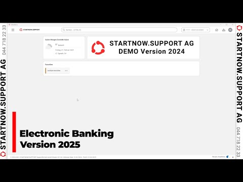 Electronic Banking Neuerungen der Version 2025 der Abacus Software