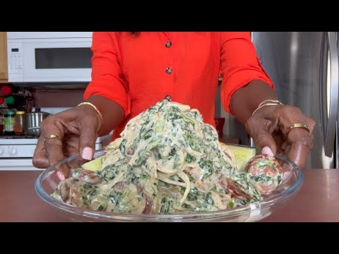 How To Make Sausage Spinach & Sun Dried Tomato Pasta!
